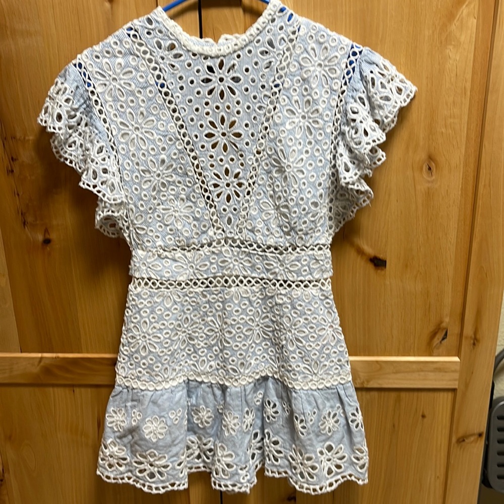 Saylor Eyelet Romper